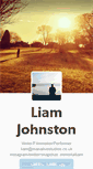 Mobile Screenshot of liamjohnston.com
