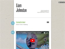 Tablet Screenshot of liamjohnston.com